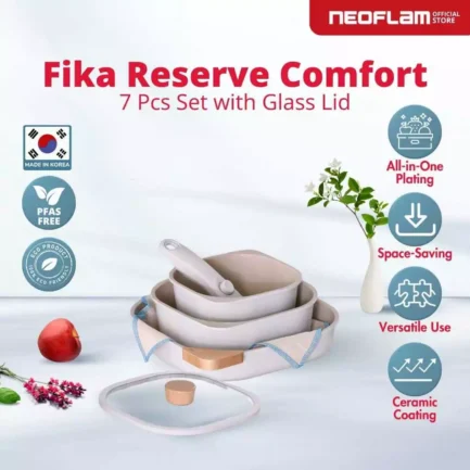 NEOFLAM Fika Reserve Comfort Pan Set With Detachable Handle