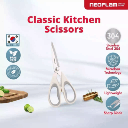 Neoflam Classic Kitchen Scissors - Gunting Dapur Sebaguna