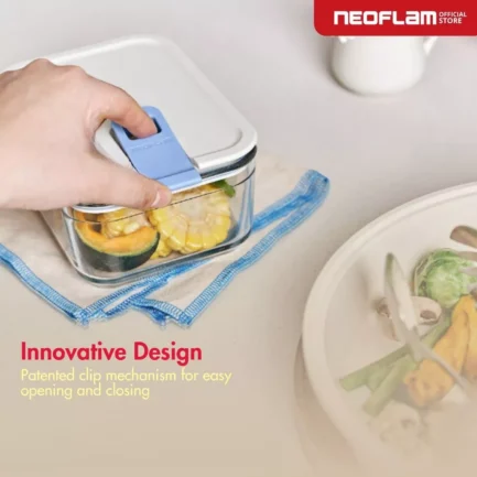 Neoflam Perfect Seal M Glass Food Storage Rectangular 1100ml